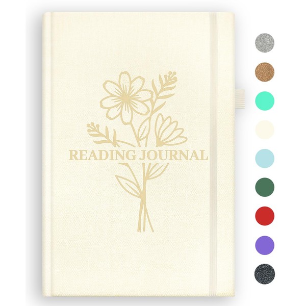 SIMSIMY Reading Journal, Book Journal Reading Log - Track and