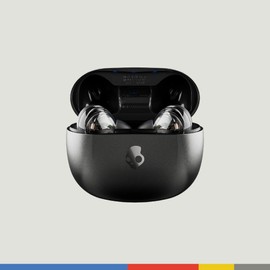 Skullcandy Skullcandy Rail ANC In-Ear Noise cancelling Wireless Earbuds, 27 Hr Battery, Microphone, Works with iPhone Android and Bluetooth Devices - True Black