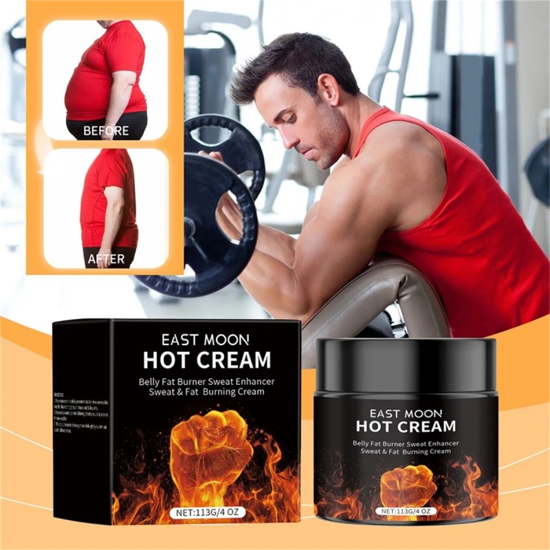 Crema Caliente Quema Grasa Abdomen Gel Reductor Muslos