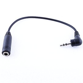 REY Audio Converter Jack AUX 2.5mm Male to 3.5mm Female Adapter Cable