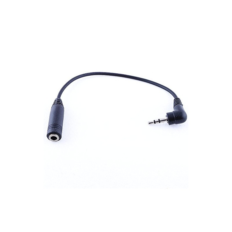 REY Audio Converter Jack AUX 2.5mm Male to 3.5mm Female