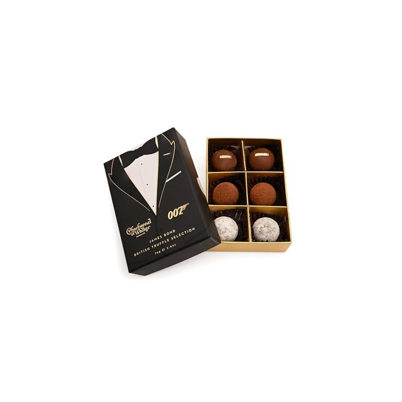 74g James Bond 007 Tuxedo British Truffle Selection