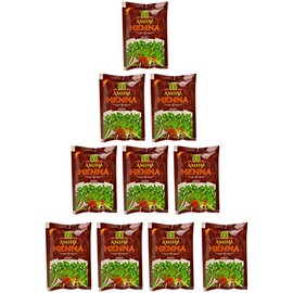 Amina Henna, Burgundy, 300 G (Pack of 10)