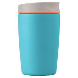 VIORA Termo para Cafe de Acero Inoxidable Heat Sip 355ml(12oz), Vaso Trmico con Tapa Antiderrames Hermetica, Para Bebidas Frias o Calientes, Base...  