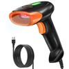 KUIIYER USB Barcode Scanner, 2D QR 1D Bar Code Scanners