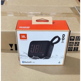 JBL - Go 4 Portable Bluetooth Speaker JBLGO4BLKAM V5.3 - Black - New In Box