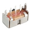 uxcell 20Pcs 2mm Horizontal Slide Switch SPDT 1P2T 3 Terminals