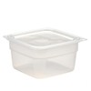 cambro Freshpro Mini Food Storage Container Set with Lid, Translucent