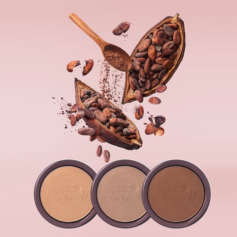 100% Pure Cocoa Pigmented Bronzer, 3. Cocoa Kissed / 100%퓨어