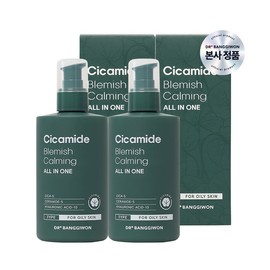 Dr. Bang Gi-won [Dr. Bang Gi-won] Cicaamide Blemish Calming All-in-One 300ml x 2 / [닥터방기원] 시카마이드 블레미쉬 카밍 올인원 300mlx2