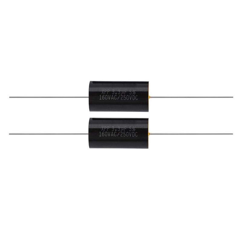 Zerone 2PCS Capacitor Frequency Divider Capacitance Audio Speaker Capacitor with
