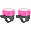 Kisangel 2pcs Bicycle Bell for Kids - Unicorn Bike Ring