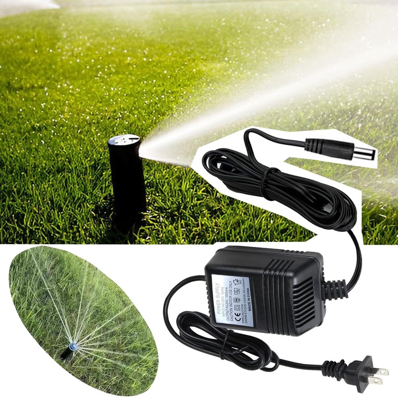 UPMMUD 24VAC Power Adapter Transformer for Sprinkler Systemfor Indoor Irrigation