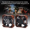 35 RC Motor Cooling Fan,21000RPM ESC Heatsink for 1/10 1/12