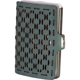 I-Clip Original Wallet with Coinpouch - Leather Wallet - Cardholder with Moneyclip - Slim Wallet - Blue Lagoon