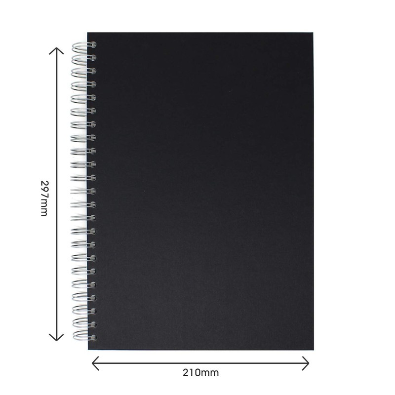 Artway Studio A4 Portrait Spiral Sketchbook, 170g/m² Drawing Paper