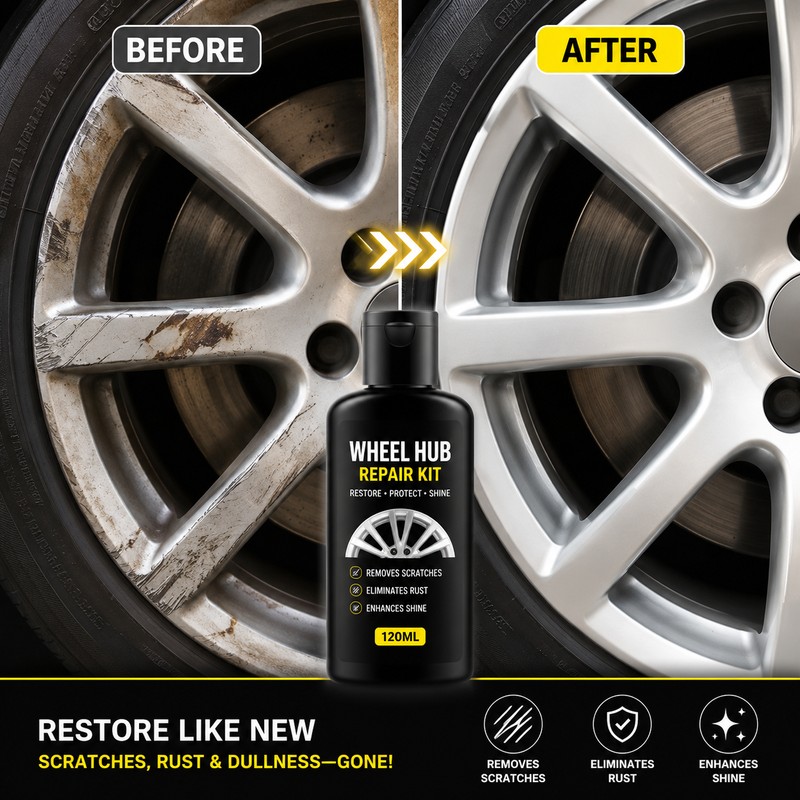 Wheel Hub Repair Kit for Rim Restoration – Graphene Polish
