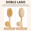 Cepillos Manual Corporal Chico Exfoliante Doble Cara Mango Removible 42cm