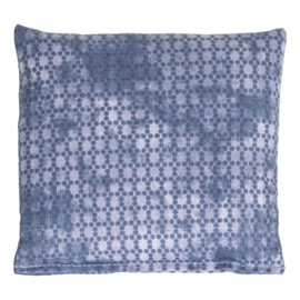 Cherry Stone Cushion 12 x 12 cm Used Look Grey/Blue Heat Cushion and Cold Cushion with Cherry Stones