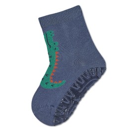 Sterntaler Unisex Children's Fli Sun Crocodile Socks, blue