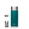 Qwetch - Frosted Emerald Green 400ml Infuser Flask - Nomade