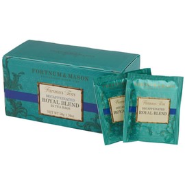 FORTNUM & MASON, London - ROYAL BLEND DECAFFEINATED - 75 tea bags (3 boxes of 25 bags)