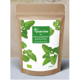 Organic Balm Leaves 200 g | Cut Melissa Leaves | Balm Leaves | Sustainable and Organically Grown Balm Leaves Cutted | DE-ÖKO-044