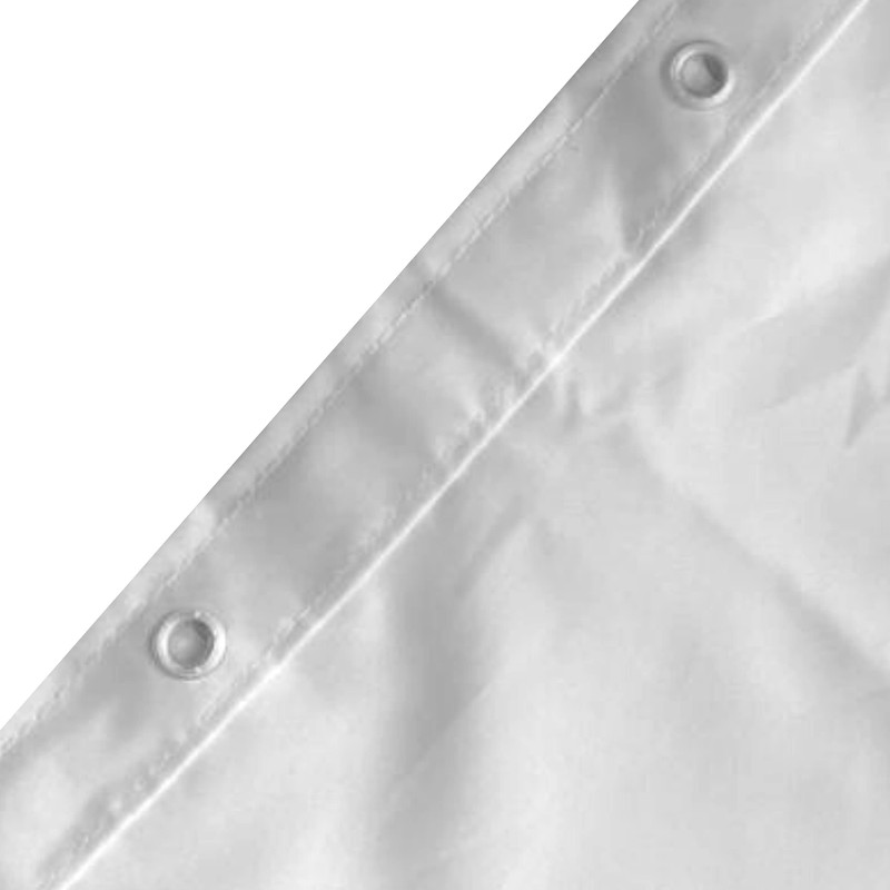 Spirella Teiva Anti-Mould Shower Curtain - Anti-Bacterial, Washable, Waterproof, Polyester,