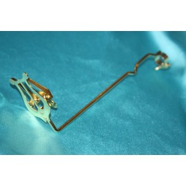 Trophy Trombone 1 Piece Lyre, Gold Plated, by Trophy, MPN TR9511G