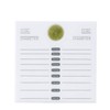 Weimob False Eyelashes Holder Stand with Scale Jade Stone and