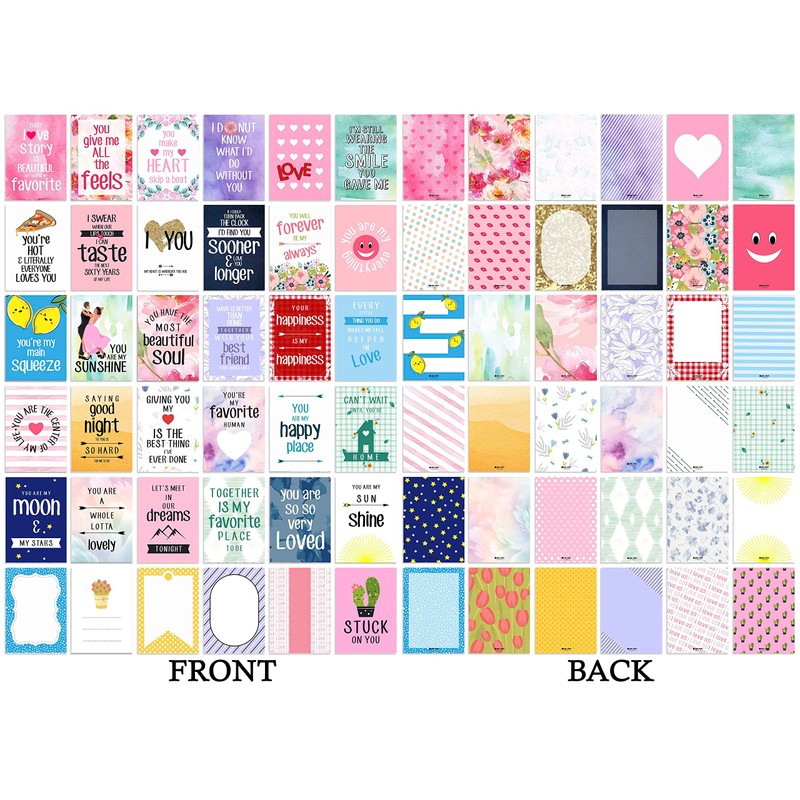 Inkdotpot Lunch Box Notes For Husband/Boyfriend, Adult Romantic Cards, Pack