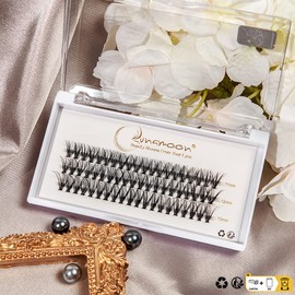 Individual Eyelashes for Eyelash Extension Cluster Eyelashes Individual False Eyelashes Fake Individual Lashes DIY Individual Eyelashes Clusters (30D-D-0.07, mix11-13)