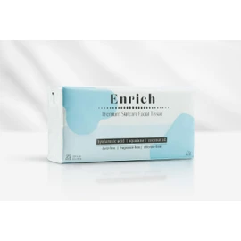 The Nice Bum The Nice Bum Enrich Tissues Family Pack | Premium Skincare Facial Tissue | Non-GMO & Vegan | Dust, Fragrance, and Chlorine-Free | Ultra-Strong 3-Ply | 120 Tissues Per Pack