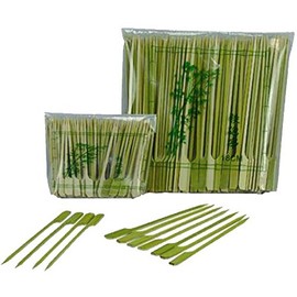 50 x 9cm (3.5In) Bamboo Teppo Gushi Japanese Skewers Gun Shaped