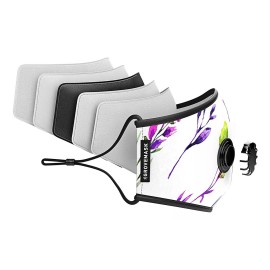 Grove Mask Face Mask W/ 7x Pm2.5 Filters - Reusable Cloth Fa