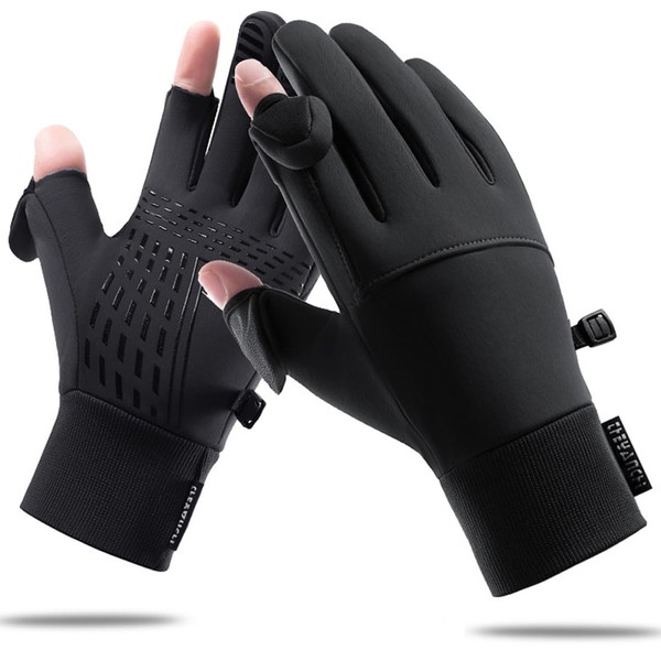 Outdoor Gloves, Fishing Gloves, Men's, Cold Protection, (Specialized for Outdoors,