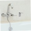 SHOWERORO Stainless Steel Soap Dispenser Holder Wall Mount Bathroom Organiser