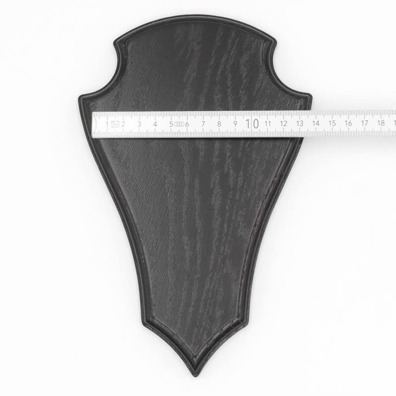 Generisch Deer Trophy Sign Pointed Oak Dark Large AF 21