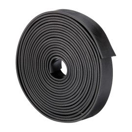 sourcing map Solid Rubber Bands Sheets Seal Padding Vibration Damping 3 mm x 20 mm x 2 m