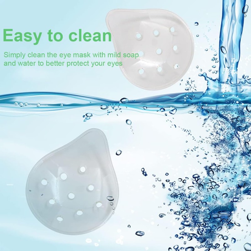 OUDQFCJ Pack of 4 Eye Protection After Surgery Vented Eye