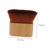 Healvian 1pc Cleaning Hairbrush Handle Material Neck Duster Brush for