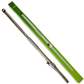 CICLONE ISPINMOP Stainless Steel Mop Handle 61" to 70" Long - Heavy Duty Spin Mop Replacement Stick - Commercial & Industrial Use Suitable for Home, Office, Hospitals, Hotels for Floor Cleaning