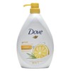 Dove Go Fresh Energize Body Wash, Grapefruit and Lemongrass Scent,
