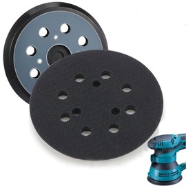 8 Hole Sanding Disc Random Orbital Sander 125 mm Sanding Pad Replacement Pad Sanding Pad Replacement Sanding Discs as Replacement Part Support Plate for Makita BO5031, M9204, BO5021, BO5041743081-8