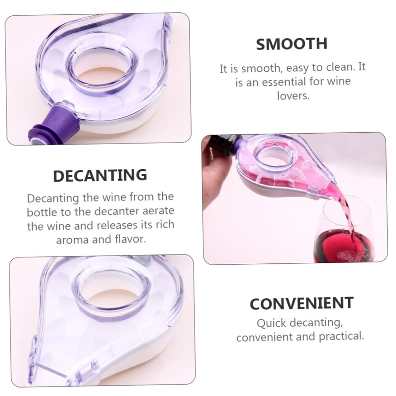 Ciieeo 1Pc Creative Wine Decanter Fast Aerator for Enhanced Flavor