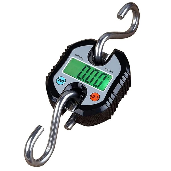 Lumbor37 Báscula de Suspensión Digital Báscula de Grúa Pesada Portátil