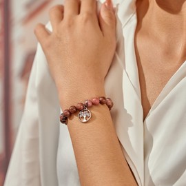 Aunis Grandma Christmas Gifts Tree of Life Natural Stone Grandma Gifts From Grandchildren Daughter Son Thank You Birthday Christmas Mothers Day