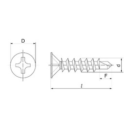 Yamahiro 545-192 Drill Bis Sara Thickness 0.16 inch (4 mm) Length 2.8 inches (70 mm), Contents: Approx. 50