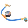 R1234YF Charging Hose with Gauge Kits, R-1234YF Adapter 1/2 LH