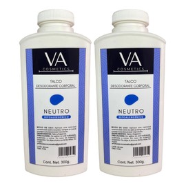 Talco corporal Neutro 2 pz                                                                                                                            